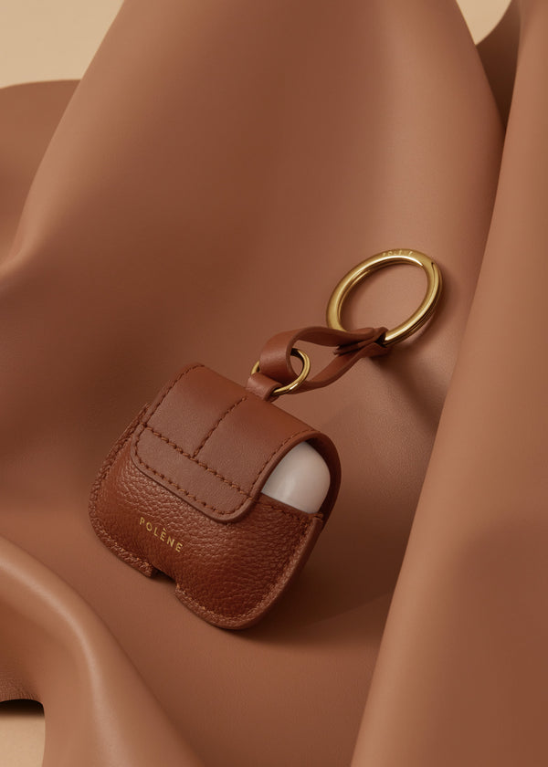 Breloczki Polène Airpods Case - Edition Duo Cognac | SKDTF-6309